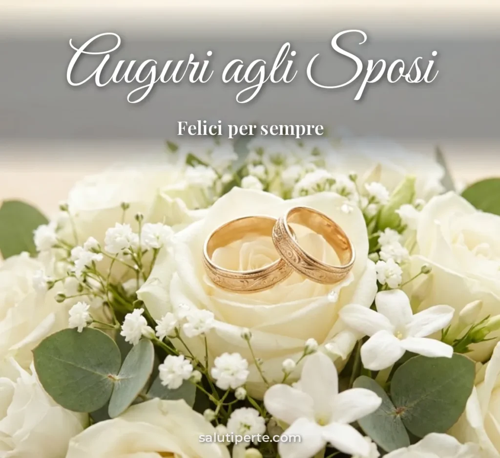 Fedi nuziali sui fiori