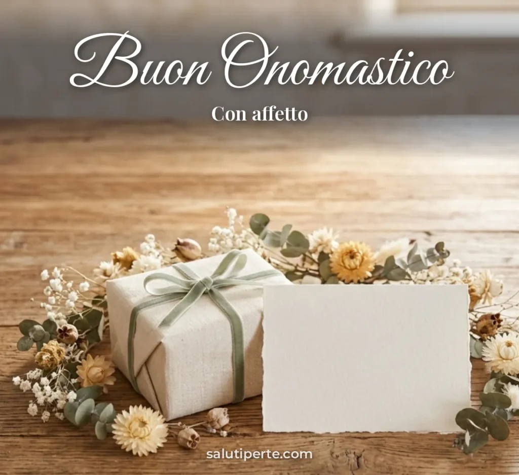 Biglietto e regalino
